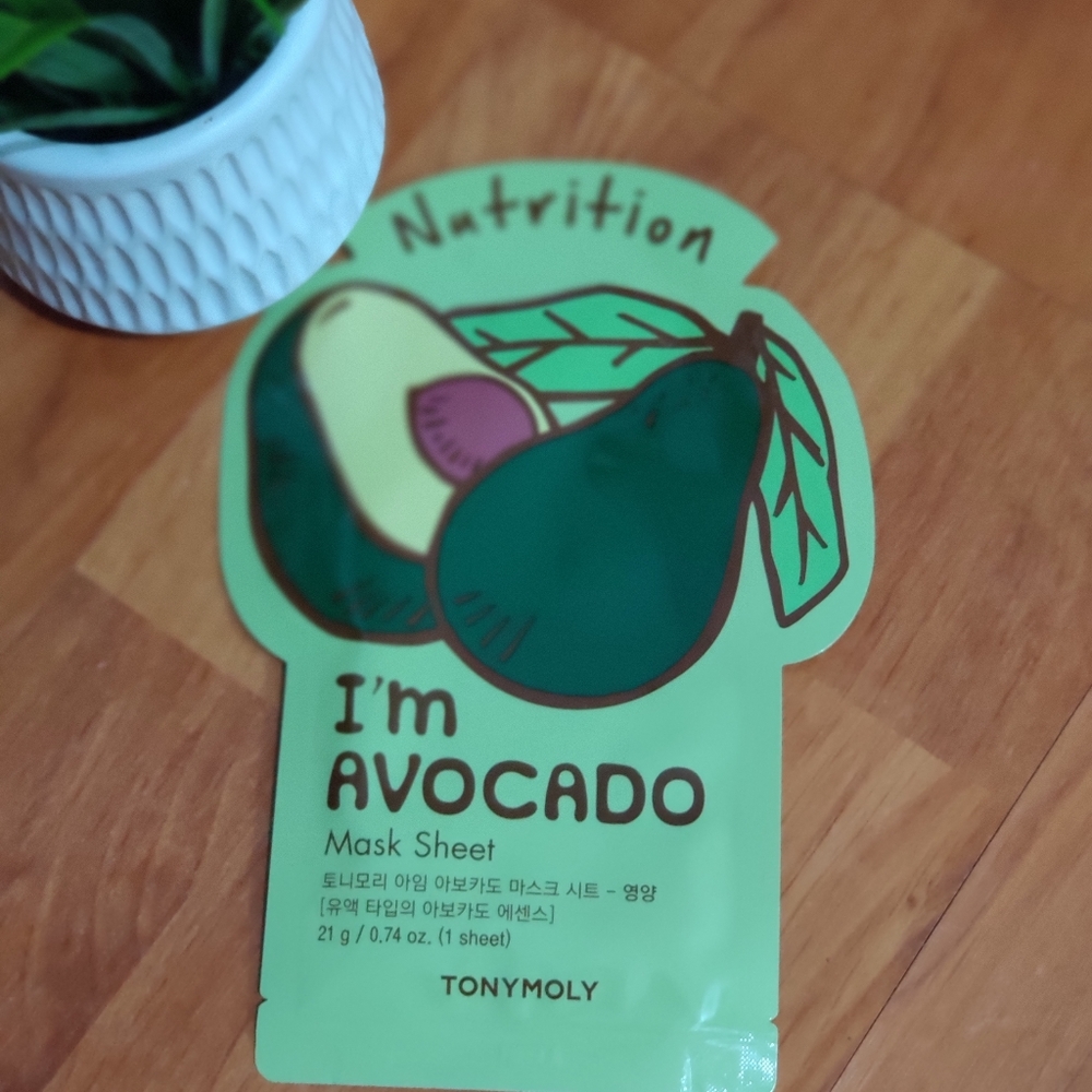 Tonymoly  mask sheet I'm Avocado